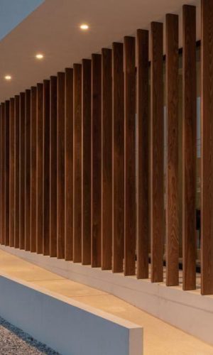 Brise em Vigas de Cumaru