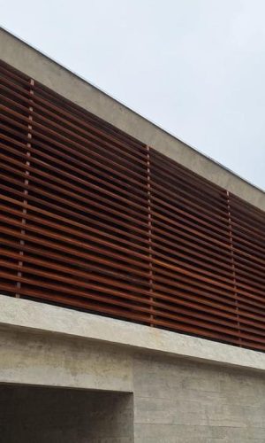 Forro de Cópia de Coleção Outdoor Brise Garapeira Escurecida 1