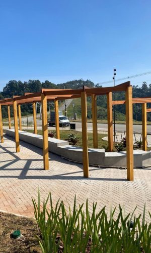 Pergolado de Cópia de Coleção Outdoor Pergolado em Garapeira 5